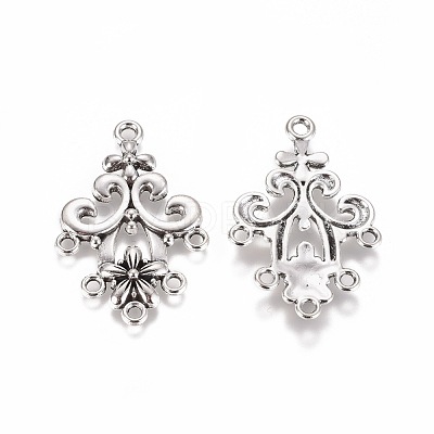 Tibetan Style Alloy Chandelier Component EA8536Y-1