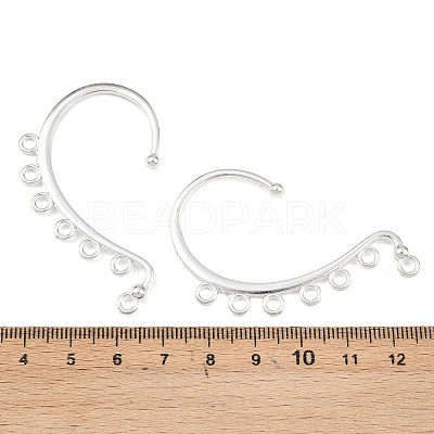 Alloy Ear Cuff Findings PALLOY-N176-09S-1