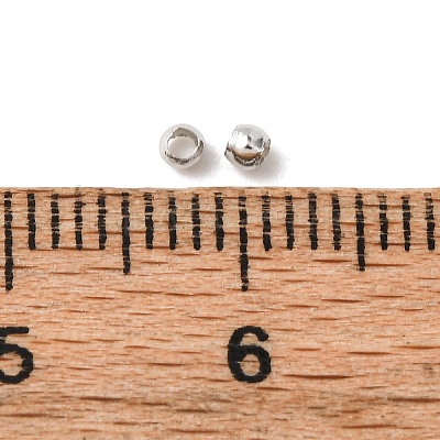 Brass Crimp Beads E002-NF-1