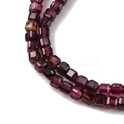 Natural Garnet Beads Strands G-RM241221-K4-1