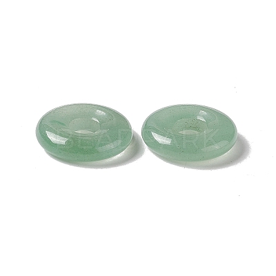 Natural Green Aventurine Pendants X-G-E135-03J-1