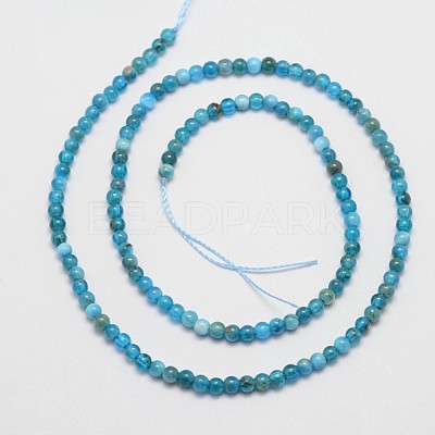 Natural Apatite Beads Strands G-D856-01-4mm-1