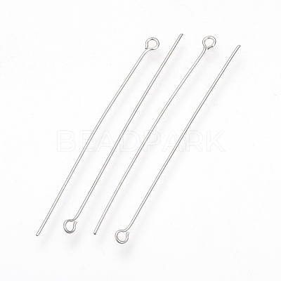 Tarnish Resistant 304 Stainless Steel Eye Pin X-STAS-Q218-03C-1