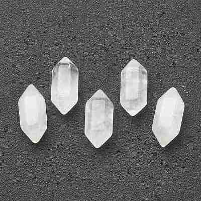 Faceted No Hole Natural Quartz Crystal Healing Stones X-G-K034-20mm-17-1