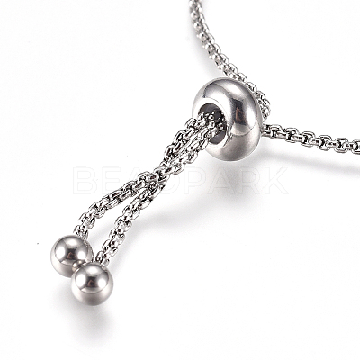 Tarnish Resistant Adjustable 304 Stainless Steel Bracelet Making LS-STAS-G169-01P-A-1