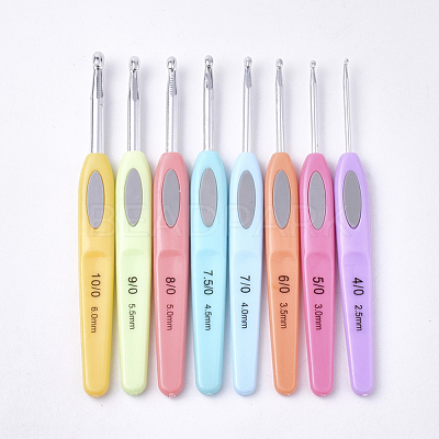 Aluminum Crochet Hooks TOOL-T006-04-1