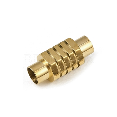 304 Stainless Steel Magnetic Clasps Hand Polished STAS-C127-18D-G-1