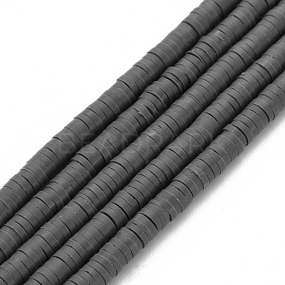 Handmade Polymer Clay Bead Strands CLAY-T002-4mm-38-1
