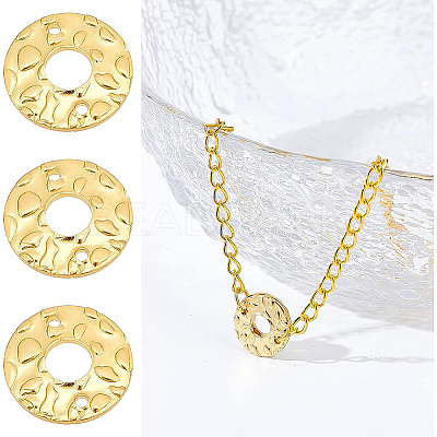 24Pcs Eco-Friendly Brass Connector Charms KK-BC0008-19-1
