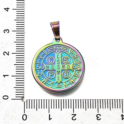 Ion Plating(IP) 304 Stainless Steel Pendants STAS-A053-24A-M-1