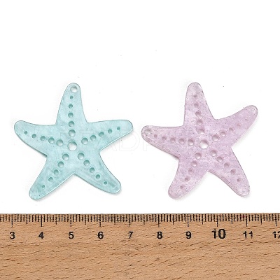 Opaque Acrylic Pendants AC-CBA2708-01-1