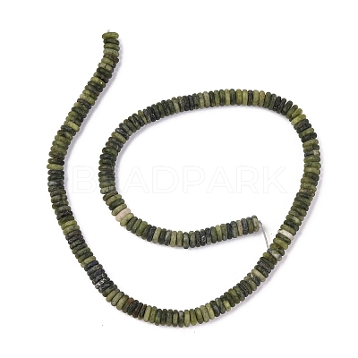 Frosted Natural Chinese Jade Beads Strands G-K389-C12-01-1
