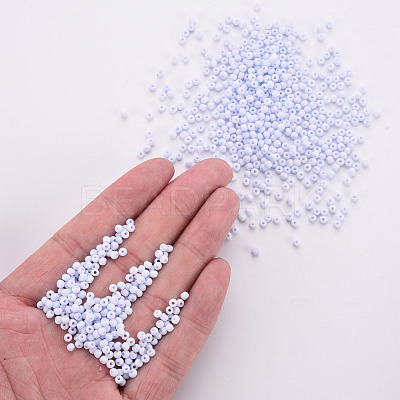8/0 Opaque Glass Seed Beads SEED-S048-N-001-1