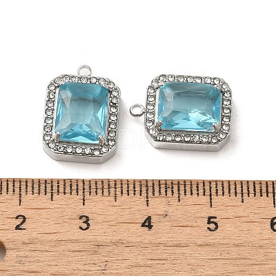 High Polished 304 Stainless Steel Pendants STAS-L022-082P-05-1