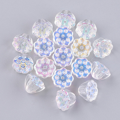 Transparent Glass Beads X-GGLA-S045-03-1