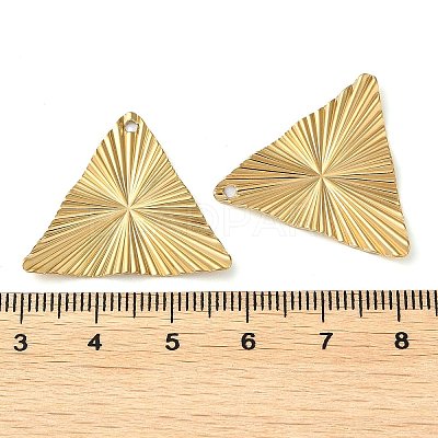304 Stainless Steel Pendants STAS-Q308-03G-1