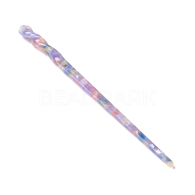 Cellulose Acetate(Resin) Hair Sticks OHAR-C005-02J-1