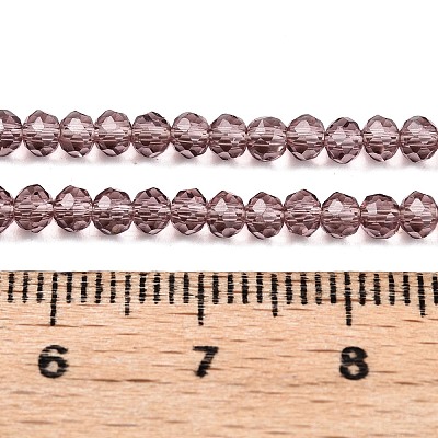 Glass Beads Strands EGLA-A044-T2mm-D07-1