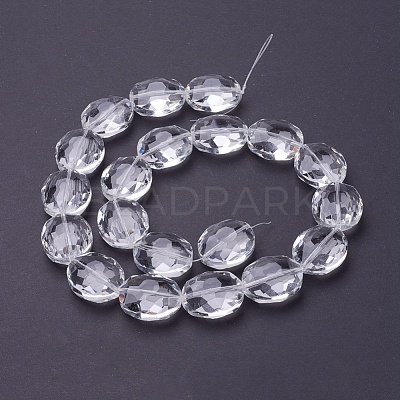 Glass Bead Strands GLAA-R196-24x20mm-01-1