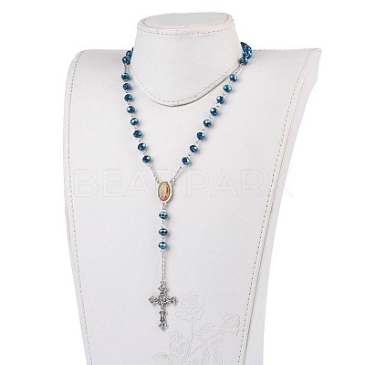 Alloy Pendant Necklaces X-NJEW-JN02272-04-1