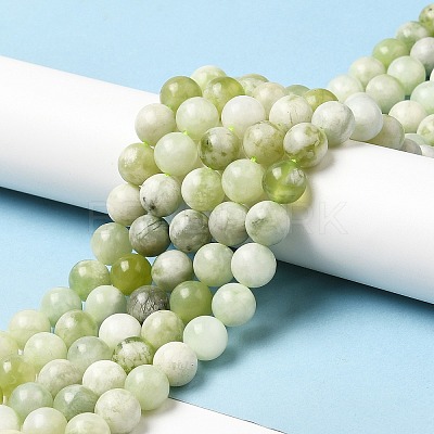 Natural New Jade Beads Strands G-K340-A01-03-1