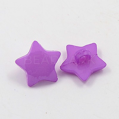 Acrylic Shank Buttons BUTT-E030-B-04-1