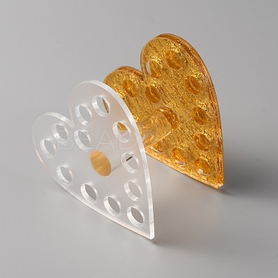Acrylic Nail Art Brush Pen Holder Stand MRMJ-WH0012-32B-1