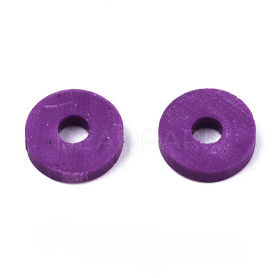 Handmade Polymer Clay Beads CLAY-Q251-4.0mm-99-1