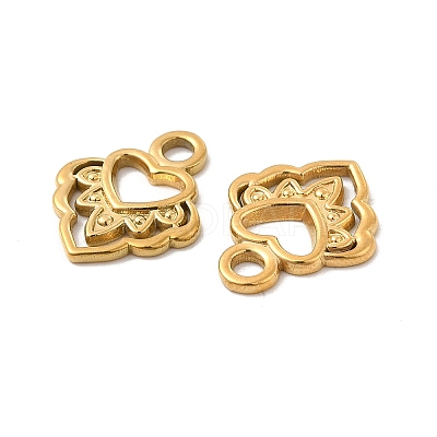 Ion Plating(IP) 304 Stainless Steel Pendants STAS-B032-08G-1