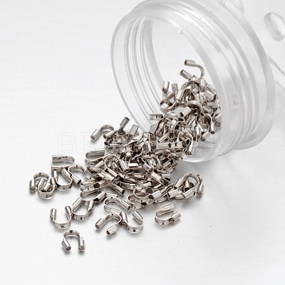 Platinum Color Brass Wire Guardian X-KK437-NF-1