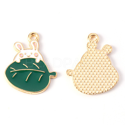 Alloy Enamel Pendants ENAM-N054-41-RS-1