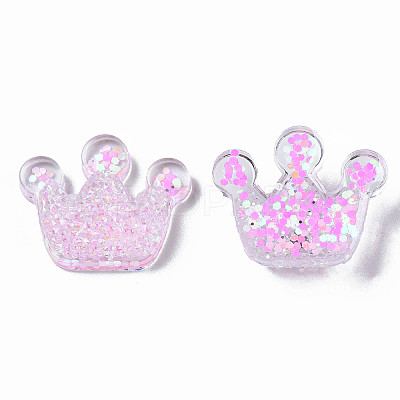 Transparent Resin Cabochons LS-CRES-N034-16A-1