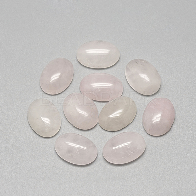 Natural Rose Quartz Cabochons X-G-R415-13x18-48-1