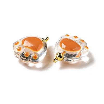 Transparent Glass Pendants FIND-I029-03B-1