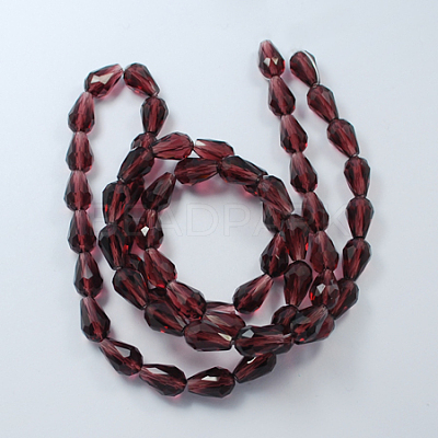 Glass Beads Strands X-GLAA-R024-15x10mm-1-1
