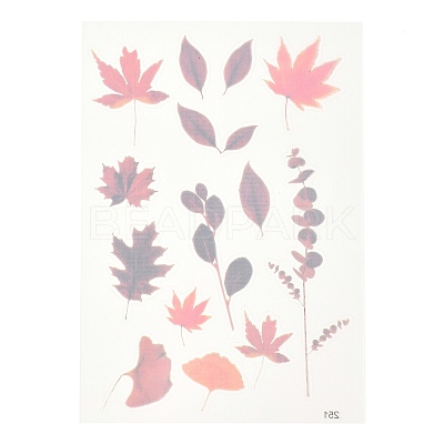 Waterproof Plastic Self Adhesive Stickers DIY-F064-13B-1