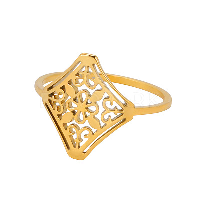 201 Stainless Steel Finger Rings FS-WG07FAA-08-1