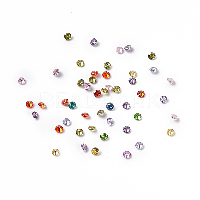 Mixed Grade A Diamond Shaped Cubic Zirconia Cabochons X-ZIRC-M002-2.5mm-1