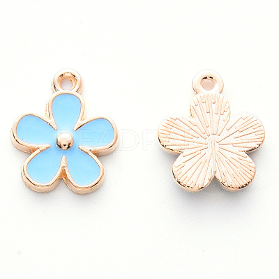 Alloy Enamel Charms ENAM-R059-02-RS-1