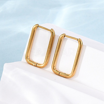 201 Stainless Steel Hoop Earrings EJEW-Z127-01G-03-1
