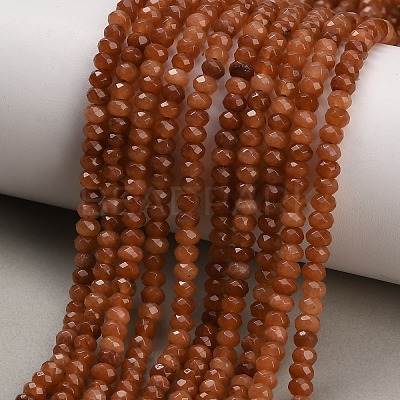 Dyed Natural White Jade Beads Strands GG-CBAF9EE-A07-3x4mm-1