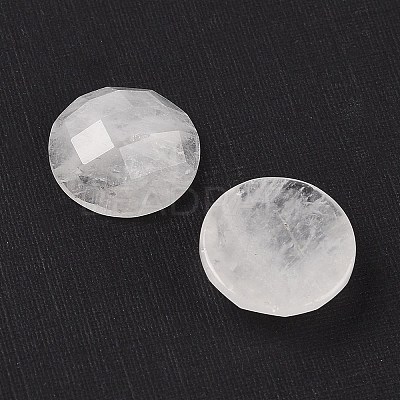 Natural Quartz Crystal Rock Crystal Cabochons G-C146-03M-1