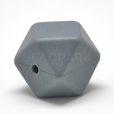 Food Grade Eco-Friendly Silicone Focal Beads SIL-Q009B-15-1