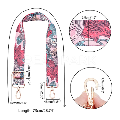 Polyester Bag Strap FIND-WH0064-85A-1