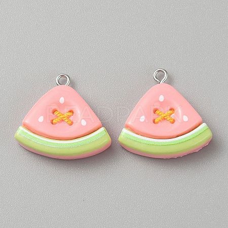 Opaque Resin Pendants LS-CRES-CJC0011-004C-P-1