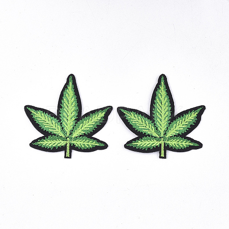 25Pcs Computerized Embroidery Cloth Iron on/Sew on Patches FIND-HY0004-83-1