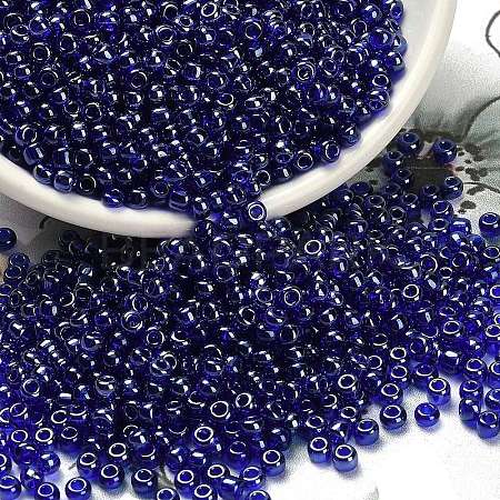 FGB 8/0 Grade A Round Glass Seed Beads SEED-Q011-3mm-F514-1