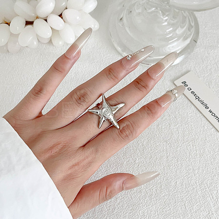 304 Stainless Steel Finger Rings FS-WGE331D-20-1