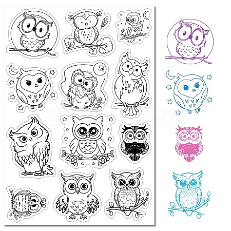 Custom PVC Plastic Clear Stamps DIY-WH0439-0073-1