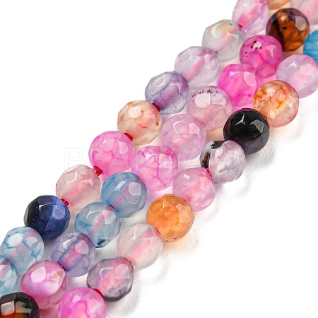 Natural Agate Beads Strands G-Q1000-01E-1